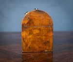 Victorian Walnut & Agate Cabochon Casket / Box - Harrington Antiques