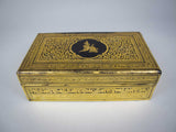 Vintage Ornate Burmese Gilt Lacquer Box - Harrington Antiques
