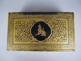 Vintage Ornate Burmese Gilt Lacquer Box - Harrington Antiques
